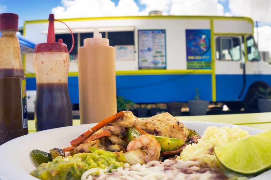 El Rey Del Mar Kapaa mexican food truck